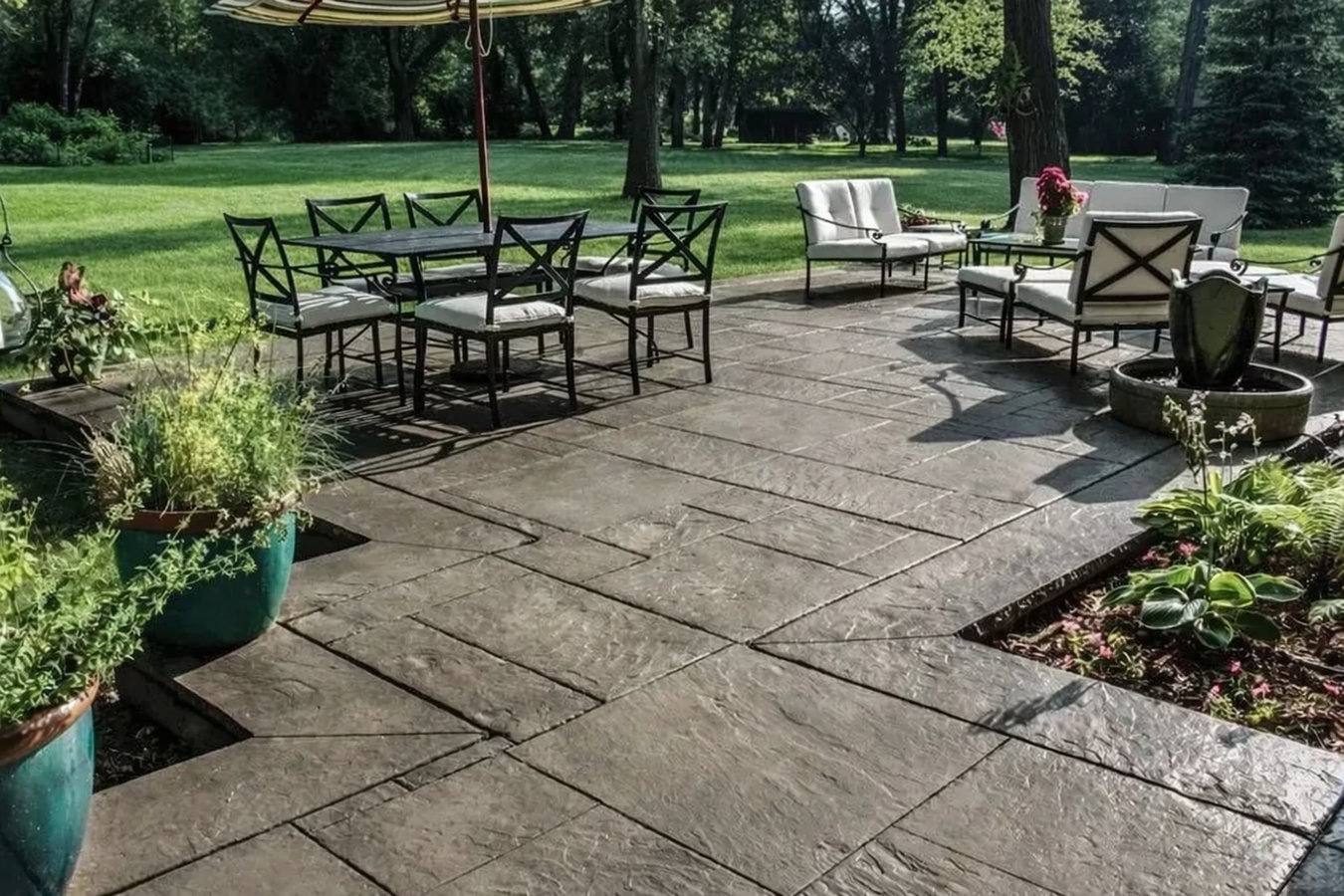 Stamped concrete services in Simi Valley, CA